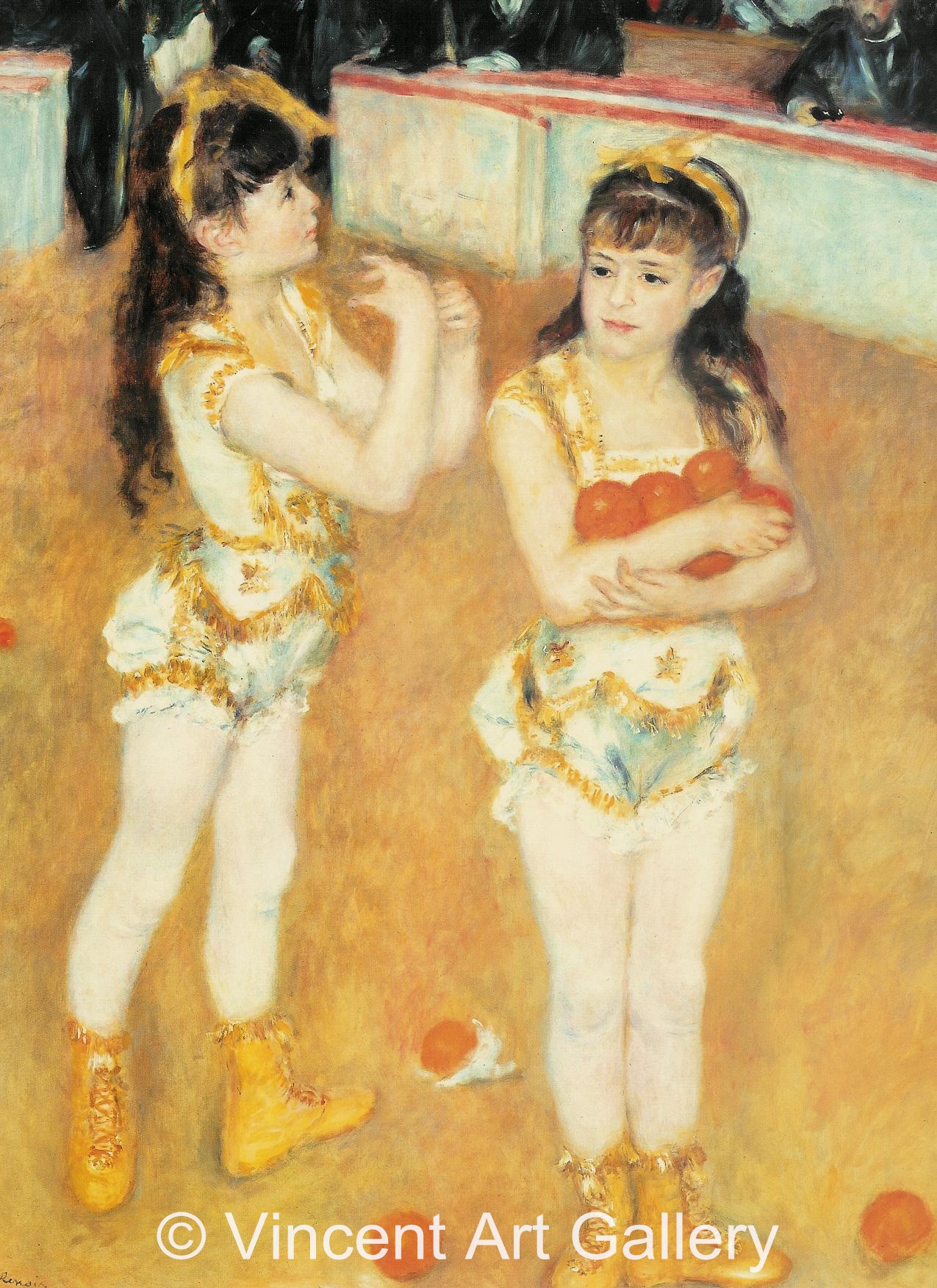 A3060, RENOIR, Two Little Circus Girls 002